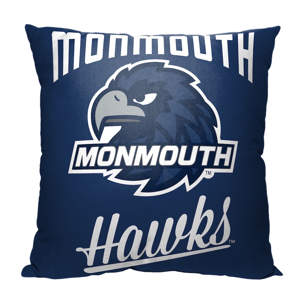 Monmouth Hawks ALUMNI Decorative Throw Pillow 18 x 18 inch