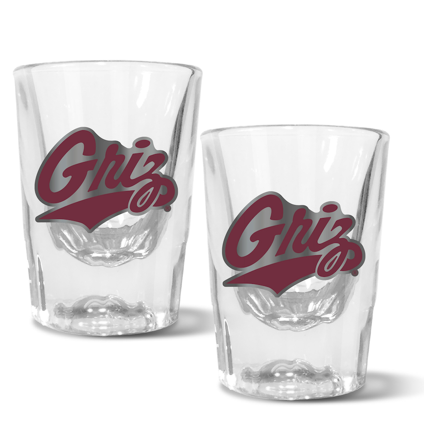 Montana Grizzlies 2pc Prism Shot Set