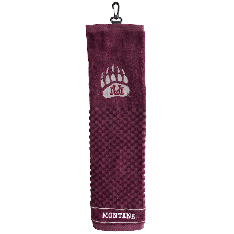 Montana Grizzlies Embroidered Golf Towel