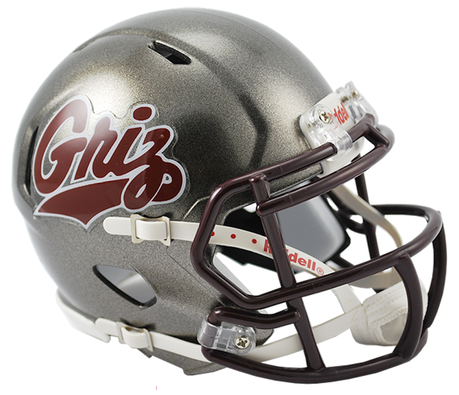 Montana Grizzlies NCAA Mini SPEED Helmet by Riddell