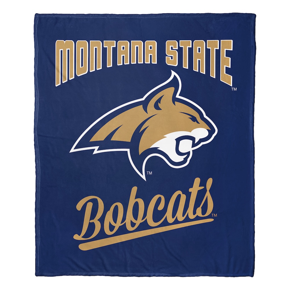 Montana State Bobcats ALUMNI Silk Touch Throw Blanket 50 x 60 inch