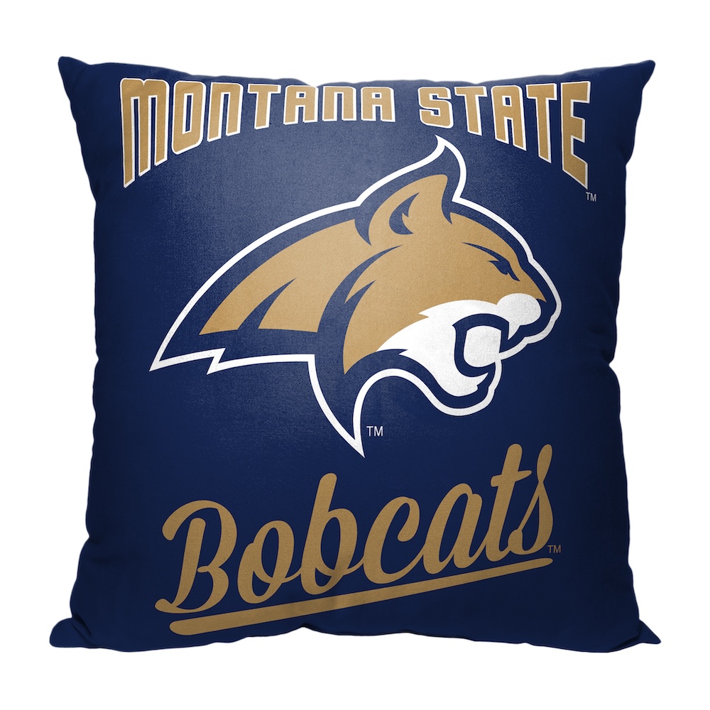 Montana State Bobcats ALUMNI Decorative Throw Pillow 18 x 18 inch