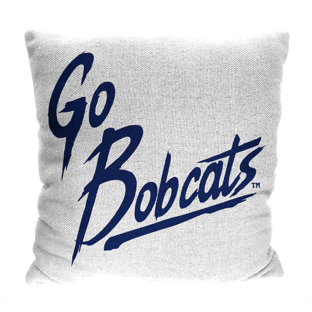 Montana State Bobcats Double Sided INVERT Woven Pillow