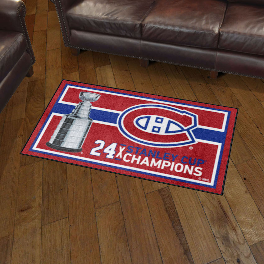 Montreal Canadiens 3 x 5 DYNASTY Area Rug