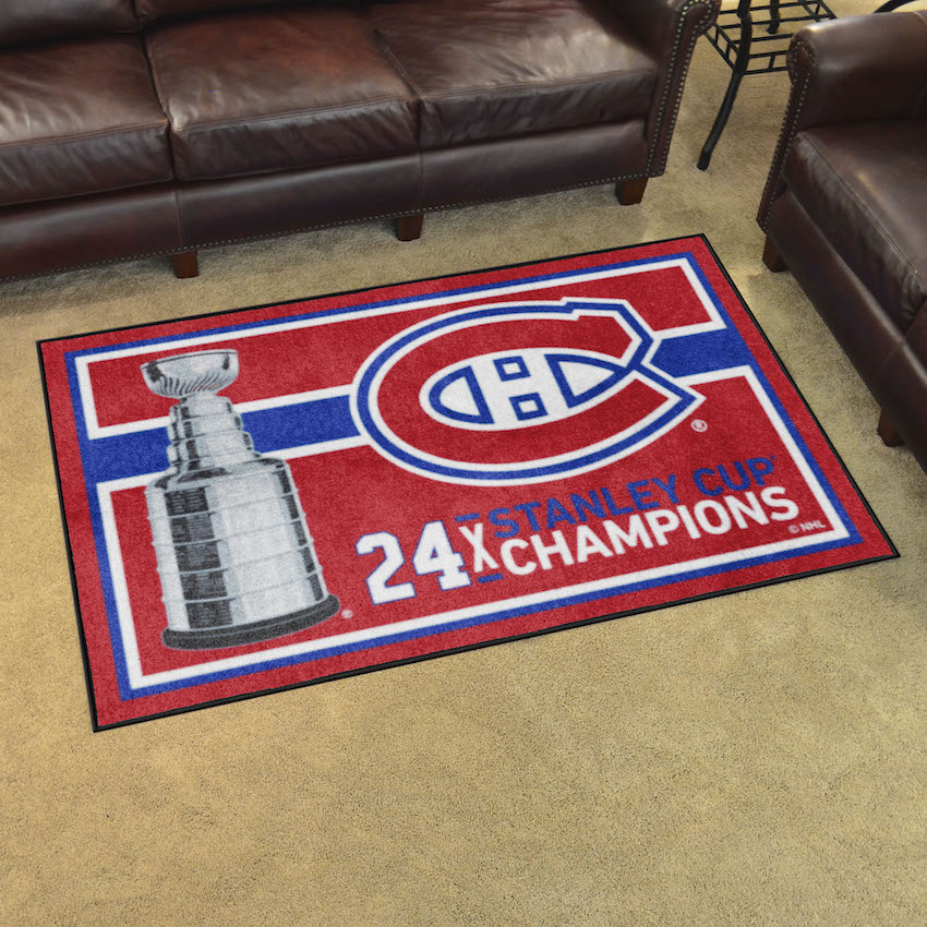 Montreal Canadiens 4 x 6 DYNASTY Area Rug