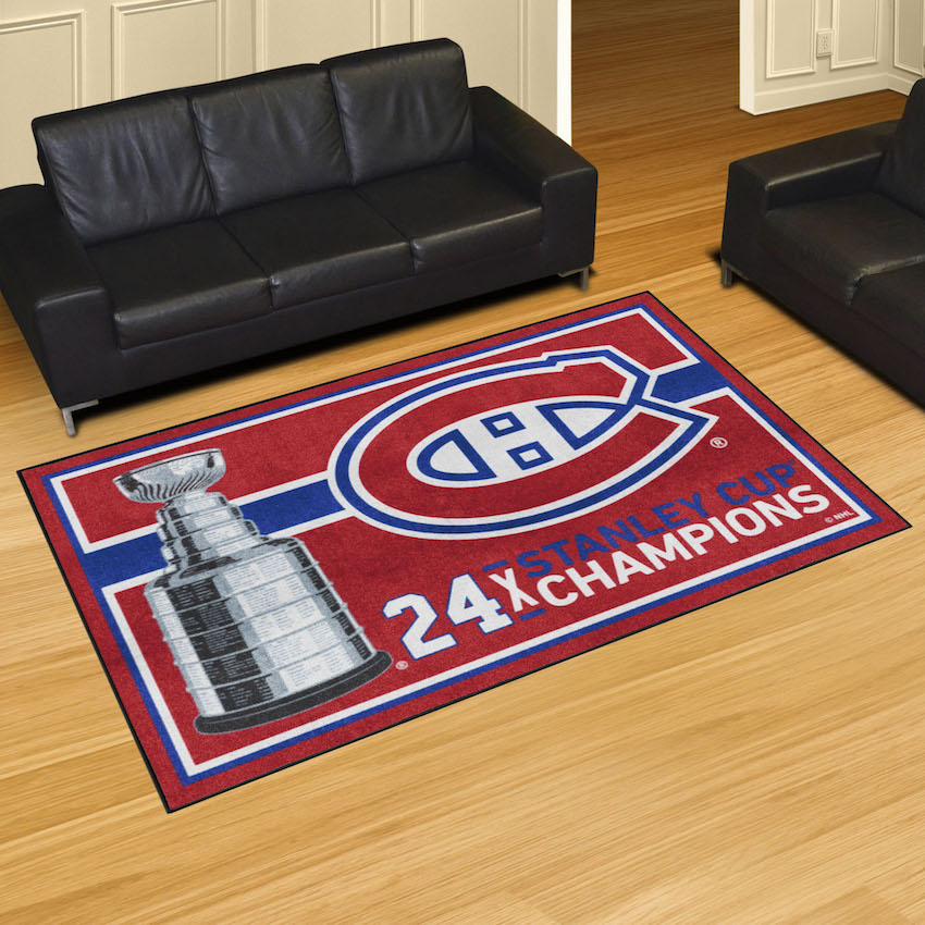 Montreal Canadiens 5 x 8 DYNASTY Area Rug