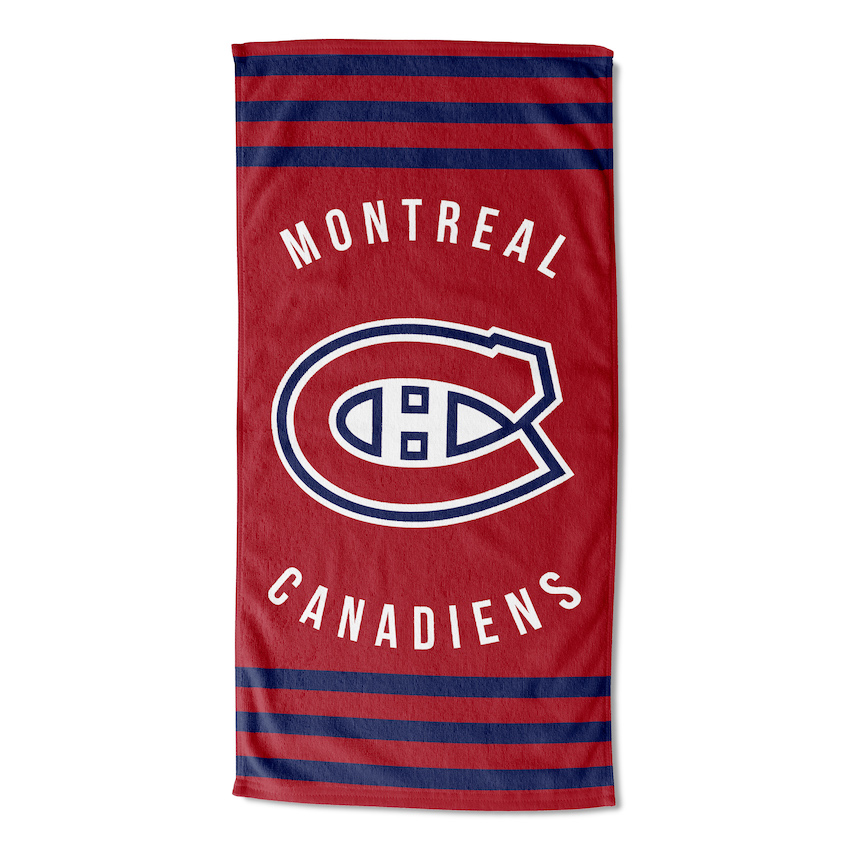 Montreal Canadiens Beach Towel