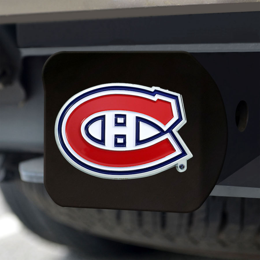 Montreal Canadiens Black and Color Trailer Hitch Cover