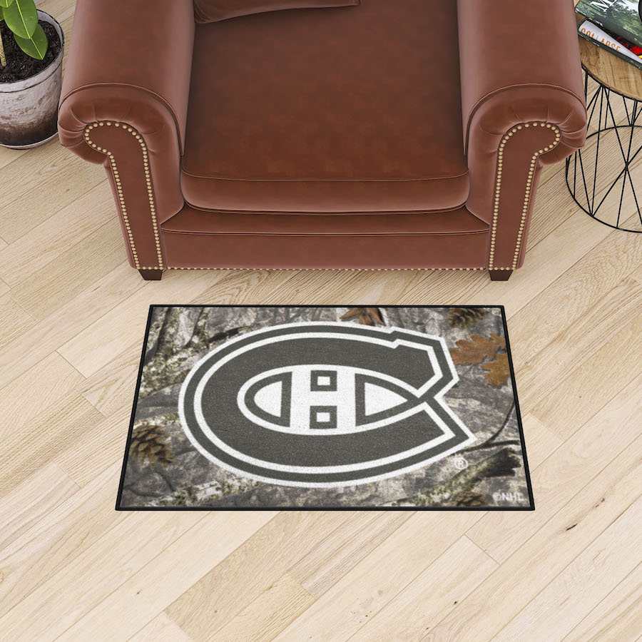 Montreal Canadiens CAMO 20 x 30 Starter Floor Mat