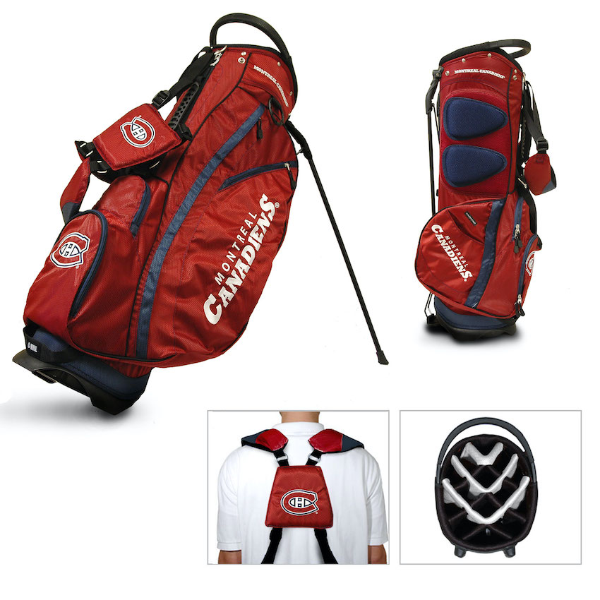 Montreal Canadiens Fairway Carry Stand Golf Bag