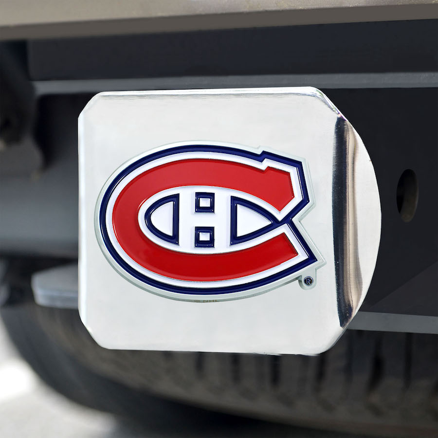 Montreal Canadiens Color Chrome Trailer Hitch Cover