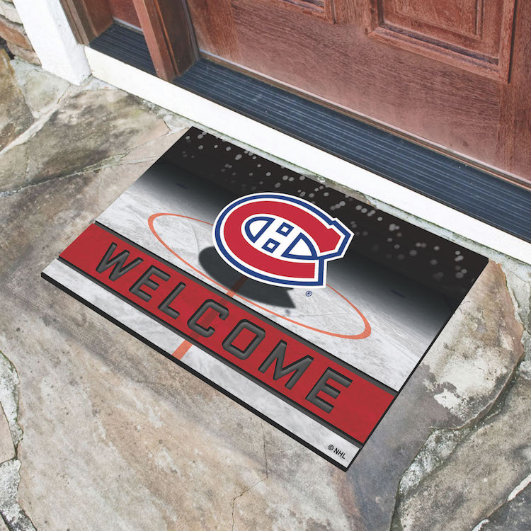 Montreal Canadiens Recycled Crumb Rubber Door Mat