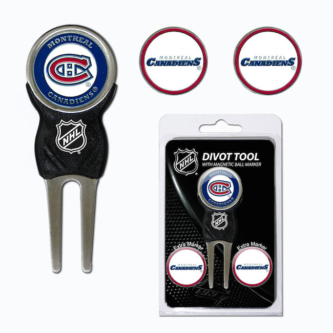 Montreal Canadiens 3 Marker Signature Divot Tool Pack