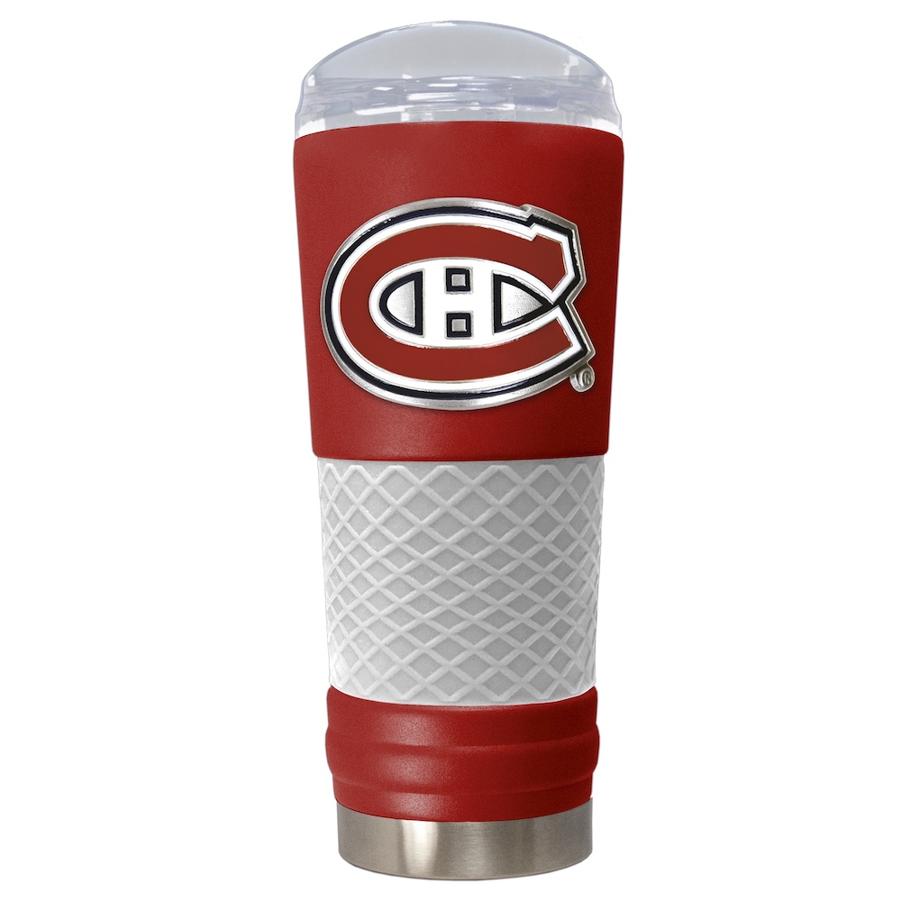 Montreal Canadiens 24 oz DRAFT SERIES NHL Powder Coated Insulated Travel Tumbler