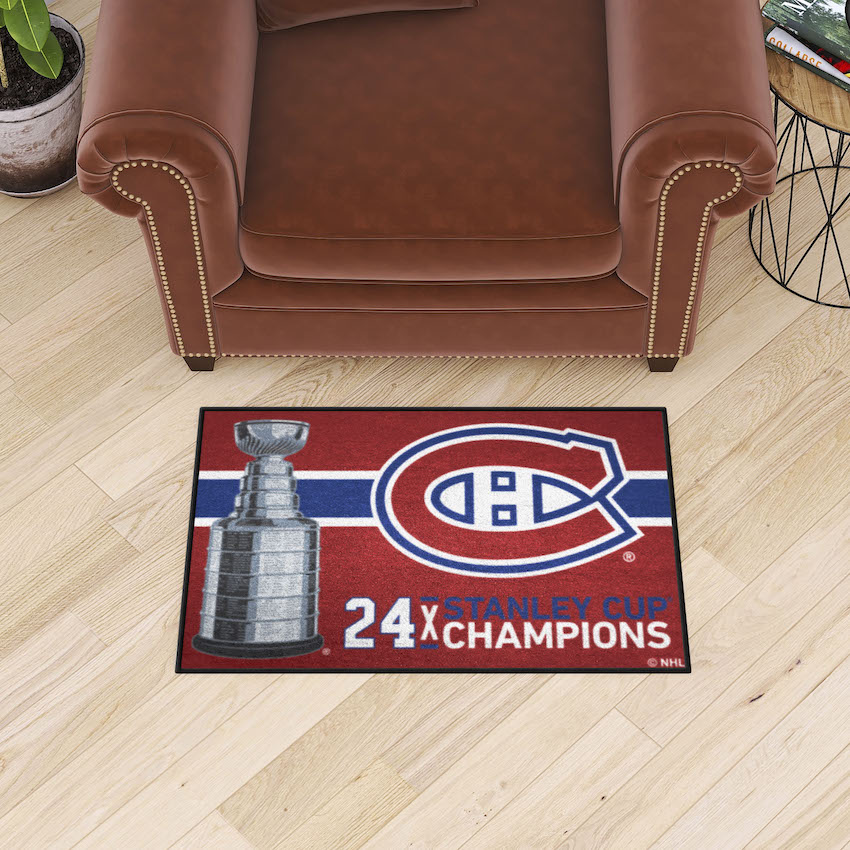 Montreal Canadiens DYNASTY Floor Mat - 20 x 30 inch Starter style