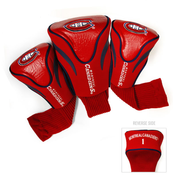 Montreal Canadiens 3 Pack Contour Headcovers