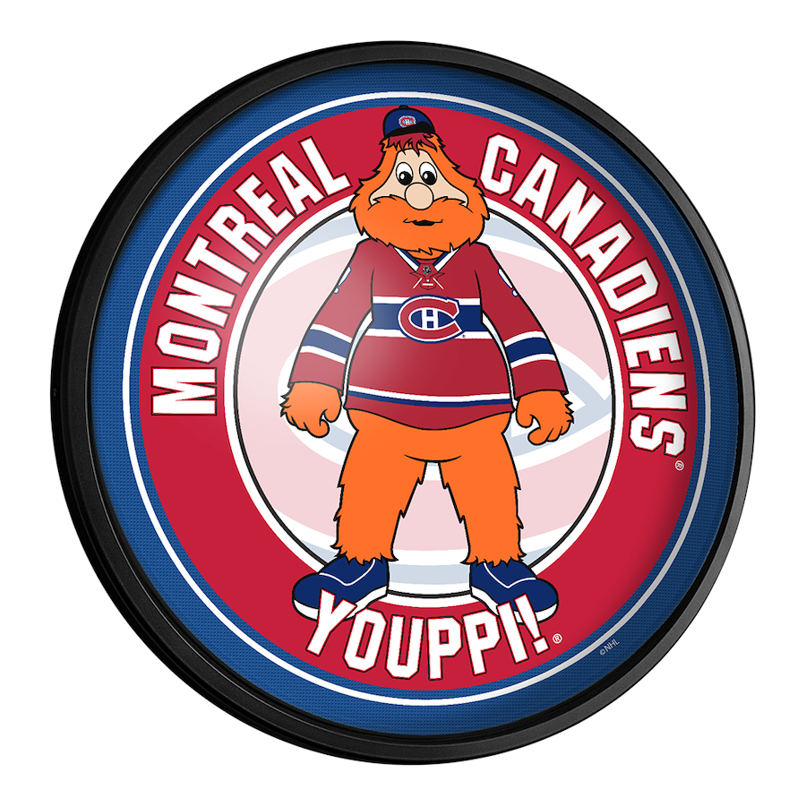 Montreal Canadiens MASCOT Slimline LED Wall Sign