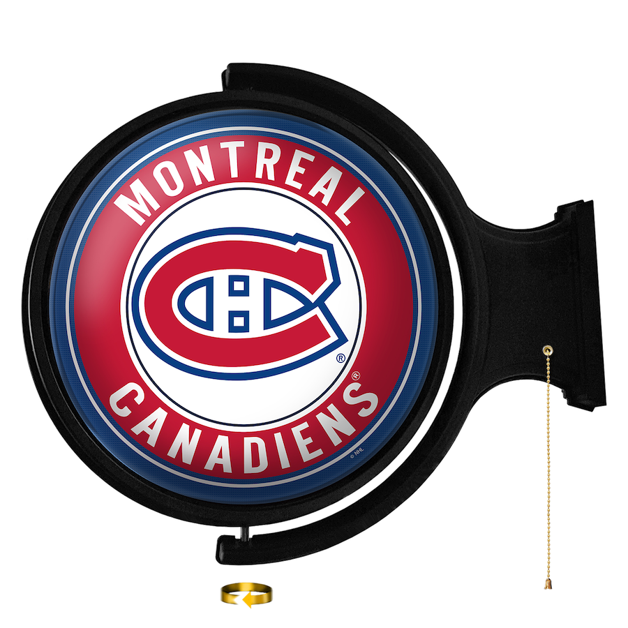 Montreal Canadiens LED Rotating Wall Sign