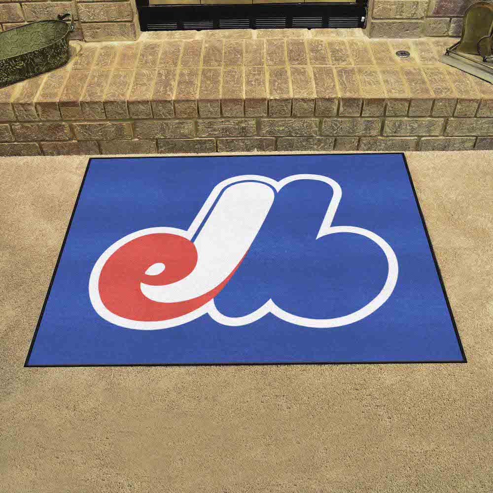 Montreal Expos MLBCC Vintage ALL STAR 34 x 45 Floor Mat Throwback Logo