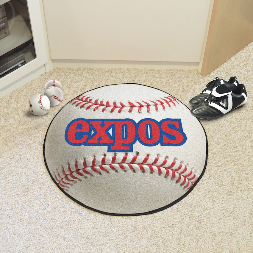 Montreal Expos MLBCC Vintage Baseball Mat Throwback Logo