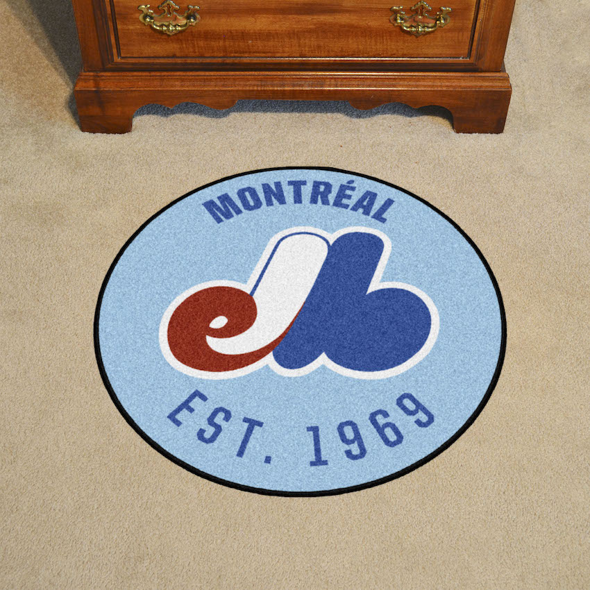 Montreal Expos MLBCC Vintage Roundel Mat Throwback Logo