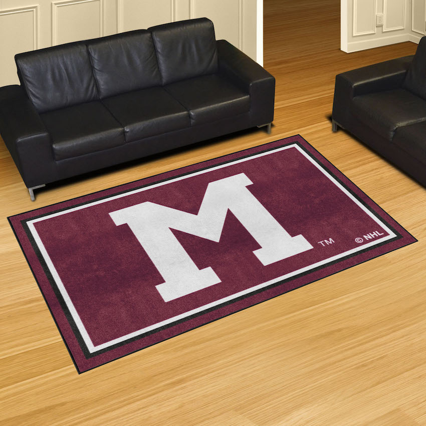 Montreal Maroons Vintage 5x8 Area Rug - Throwback Logo