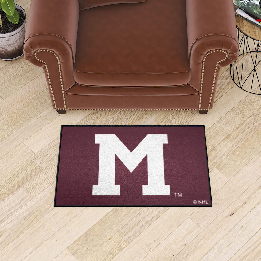 Montreal Maroons Vintage 20 x 30 STARTER Floor Mat - Throwback NAME