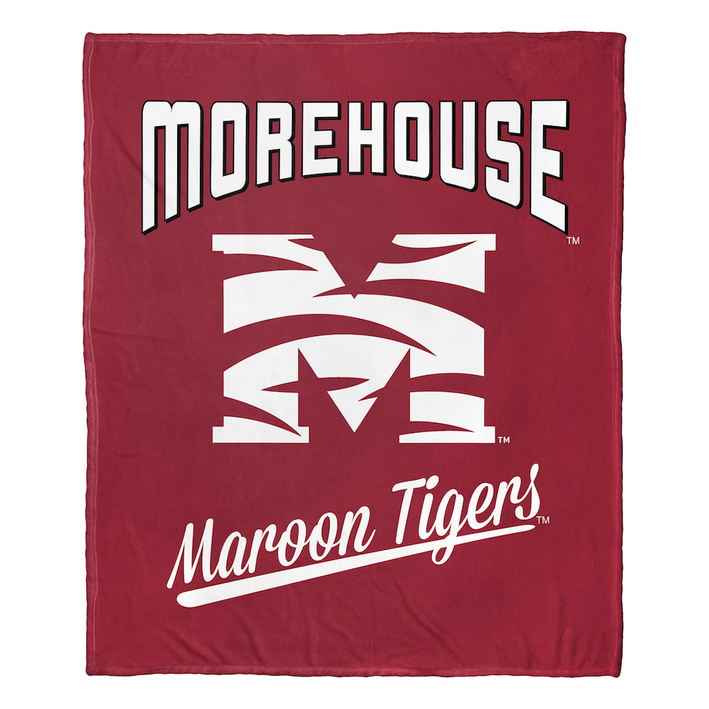 Morehouse Tigers ALUMNI Silk Touch Throw Blanket 50 x 60 inch