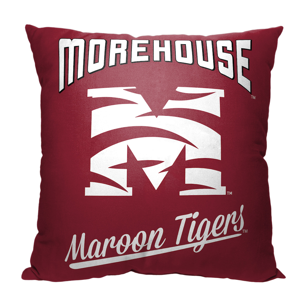 Morehouse Tigers ALUMNI Decorative Throw Pillow 18 x 18 inch