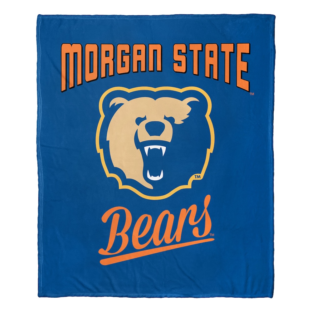 Morgan State Bears ALUMNI Silk Touch Throw Blanket 50 x 60 inch