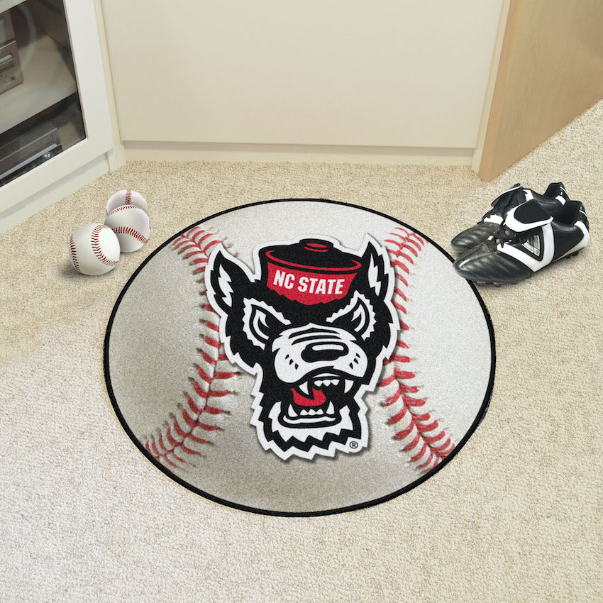 NC State WOLFPACK Logo BASEBALL Mat