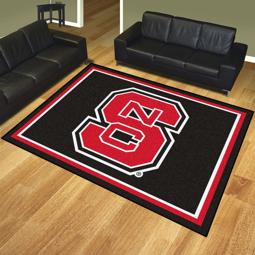 NC State Wolfpack Ultra Plush 8x10 Area Rug