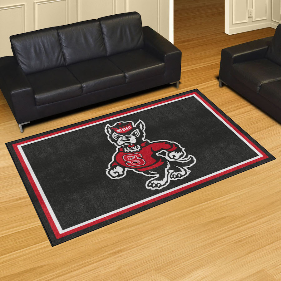 NC State Wolfpack ALT LOGO 5x8 Area Rug