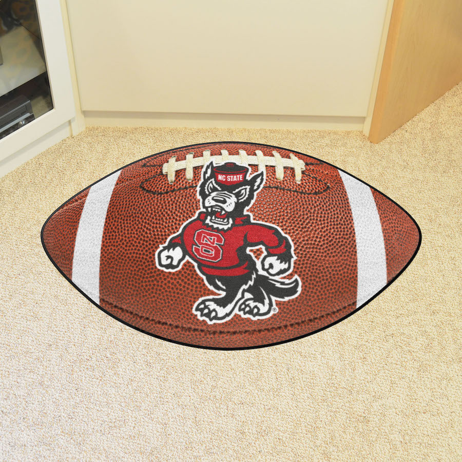 NC State Wolfpack ALT LOGO 22 x 35 Inch Football Mat