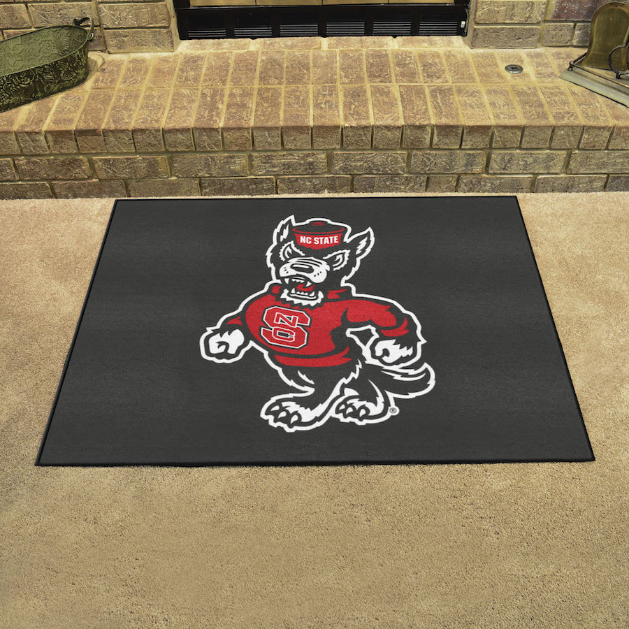 NC State Wolfpack ALT LOGO ALL STAR 34 x 45 Floor Mat