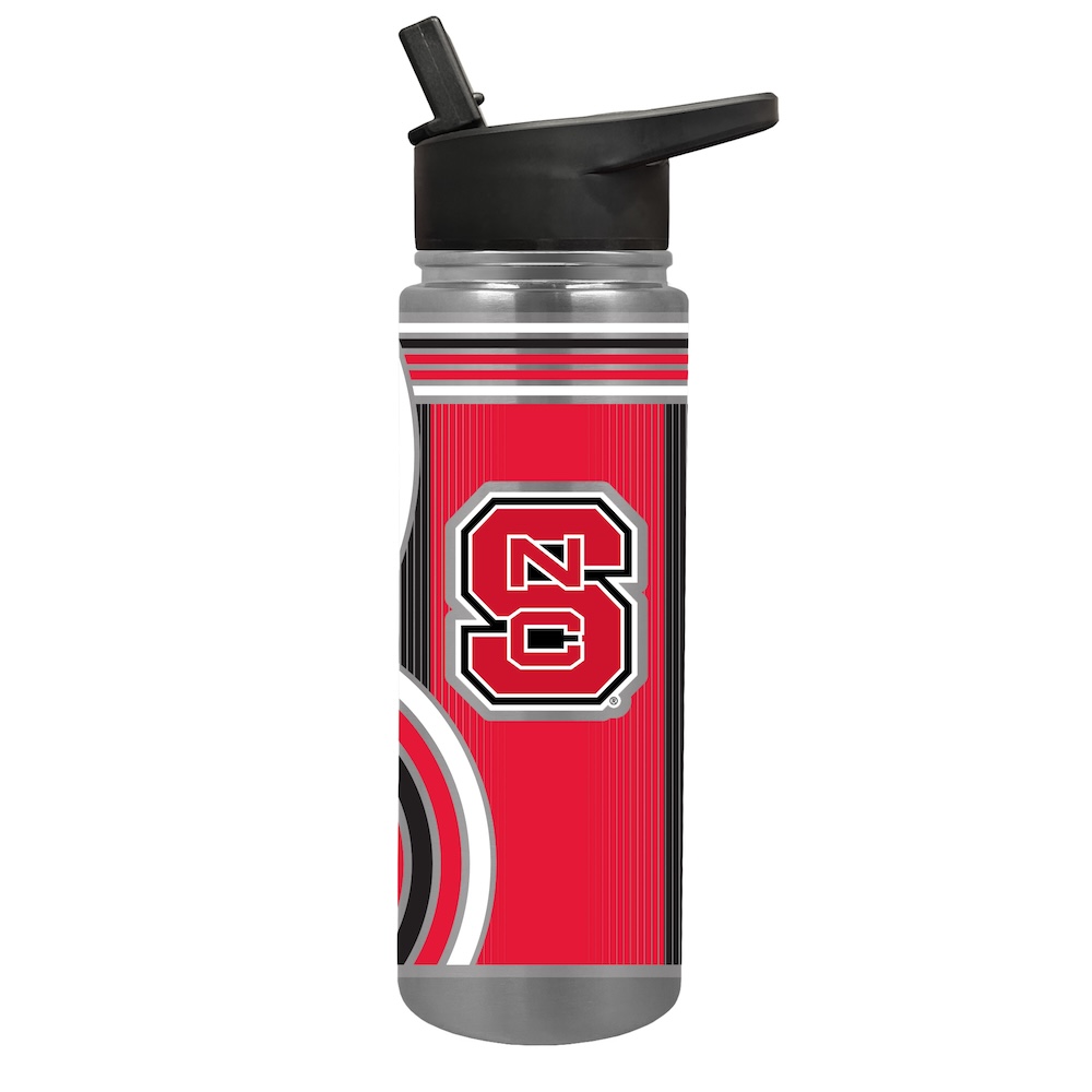 NC State Wolfpack COOL VIBES 24 oz Thirst Hydration Water Bottle