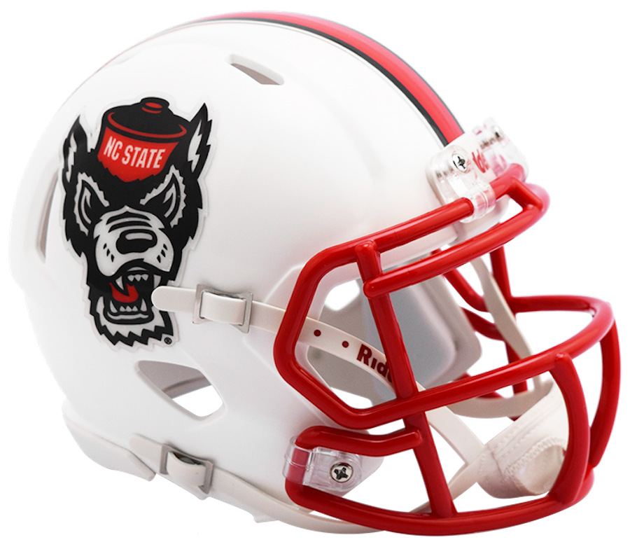 NC State Wolfpack NCAA Mini SPEED Helmet by Riddell