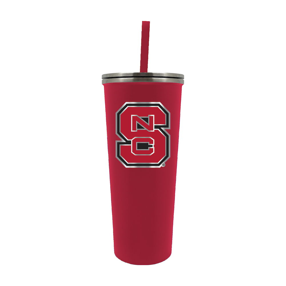 NC State Wolfpack 24 oz Team Color Skinny Tumbler