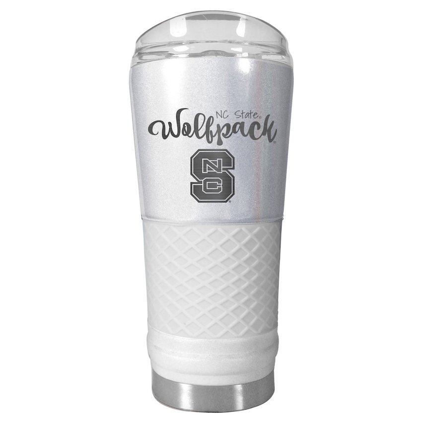 NC State Wolfpack 24 oz OPAL Draft Travel Tumbler