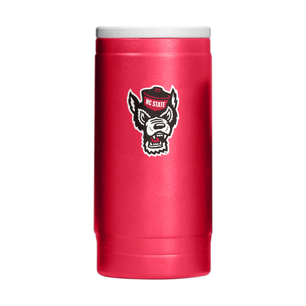 NC State Wolfpack Powder Coated 12 oz. Slim Can Coolie