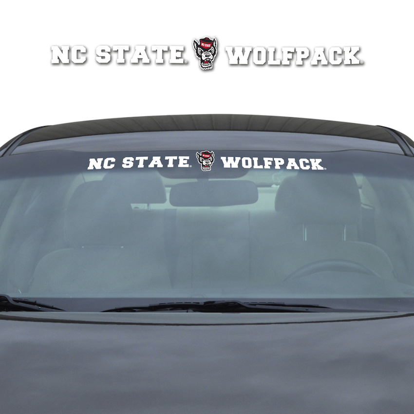 NC State Wolfpack Windshield Decal