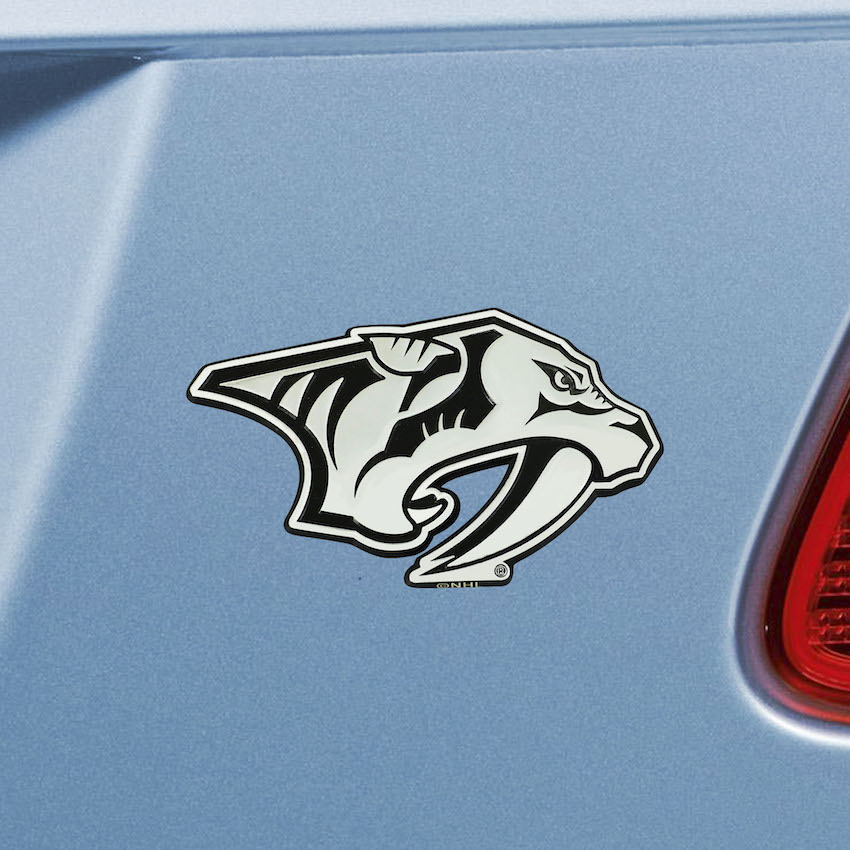 Nashville Predators Metal Auto Emblem