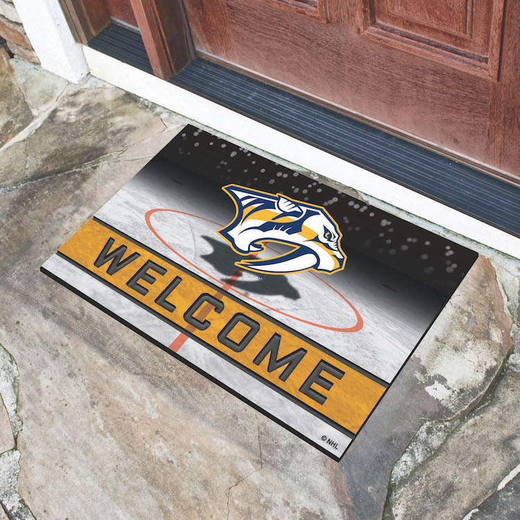 Nashville Predators Recycled Crumb Rubber Door Mat