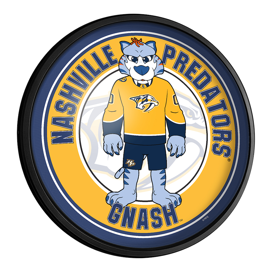 Nashville Predators MASCOT Slimline LED Wall Sign