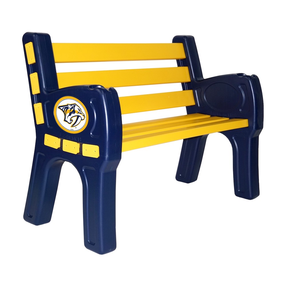 Nashville Predators Park Bench