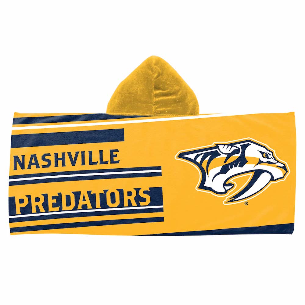 Nashville Predators Youth Hooded Beach Towel