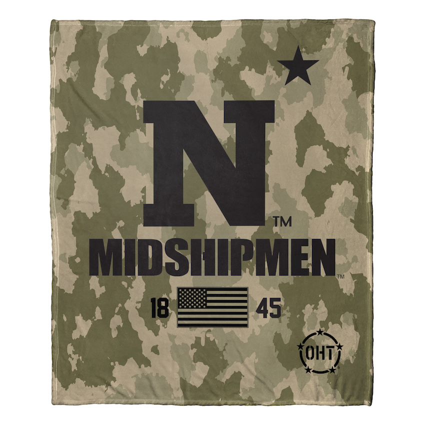 Navy Midshipmen OHT Special OPS Silk Touch Throw Blanket