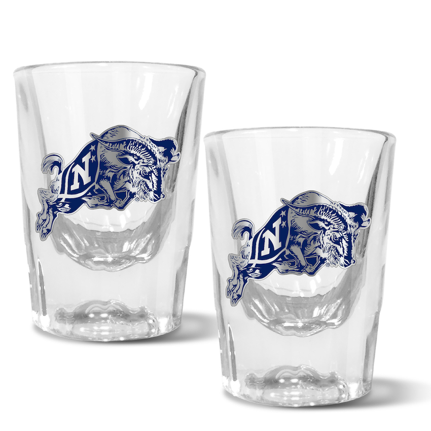 Navy Midshipmen 2pc Prism Shot Set