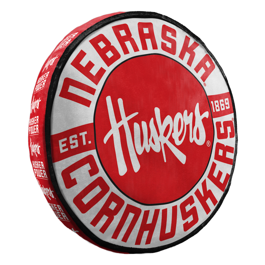 Nebraska Cornhuskers Travel Cloud Pillow - 15 inch