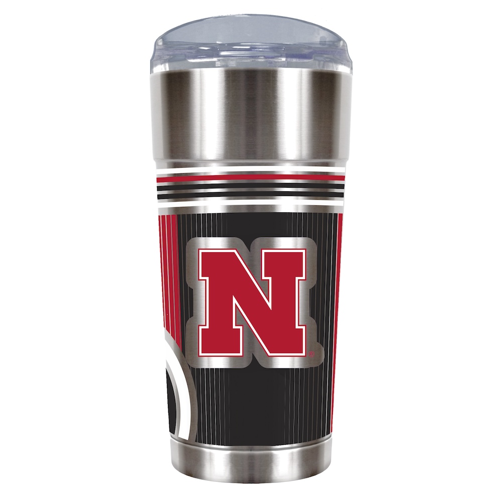 Nebraska Cornhuskers COOL VIBES 24 oz Eagle Travel Tumbler